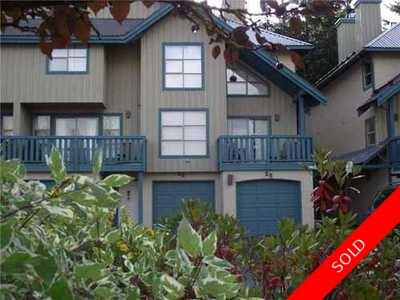 Whistler Townhouse for sale:  2 bedroom 1,009 sq.ft. (Listed 2011-09-19)